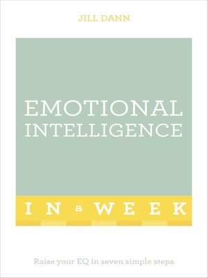 cover image of Emotional Intelligence In A Week